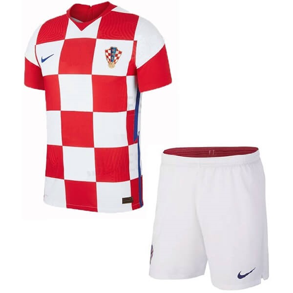 Maillot Football Croatie Domicile Enfant 2020 Rouge